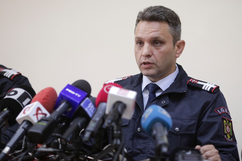 Colonelul Cristian Radu, prim-adjunctul șefului IGSU | Foto: Inquam Photos / Octav Ganea