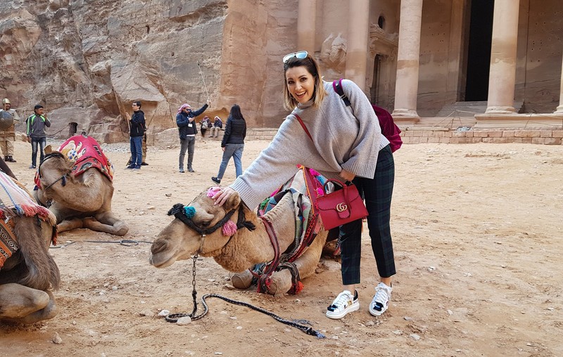 Ela Crăciun, vacanță la Cetatea Petra