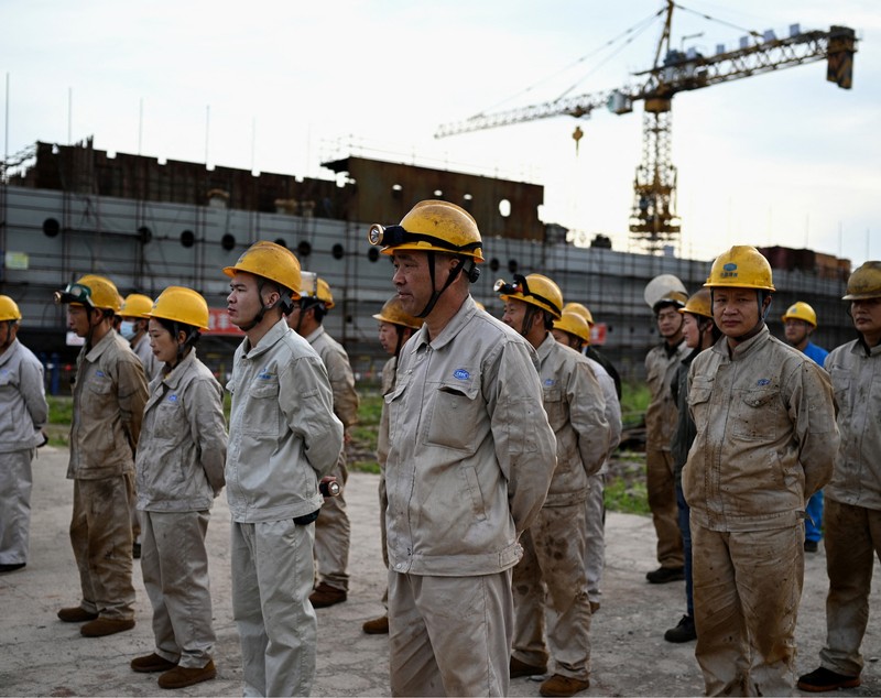 Cum arată replica în mărime naturală a faimosului Titanic, construită în China