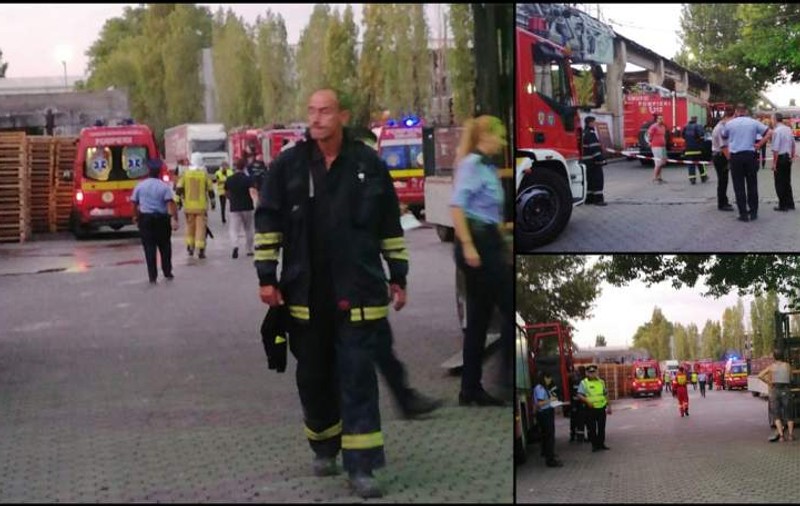 Explozie la o fabrică din București. O femeie a murit, iar alți trei oameni sunt răniți. Arafat: O persoană are arsuri foarte grave, de peste 90% din suprafaţa corporală