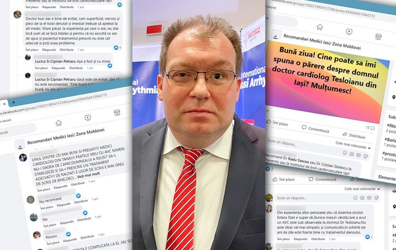 Ce spun pacienții despre medicul Tesloianu, arestat în dosarul stimulatoarelor cardiace refolosite: „Doctor bun, dar de evitat, superficial, nervos, pleci de la el derutat”
