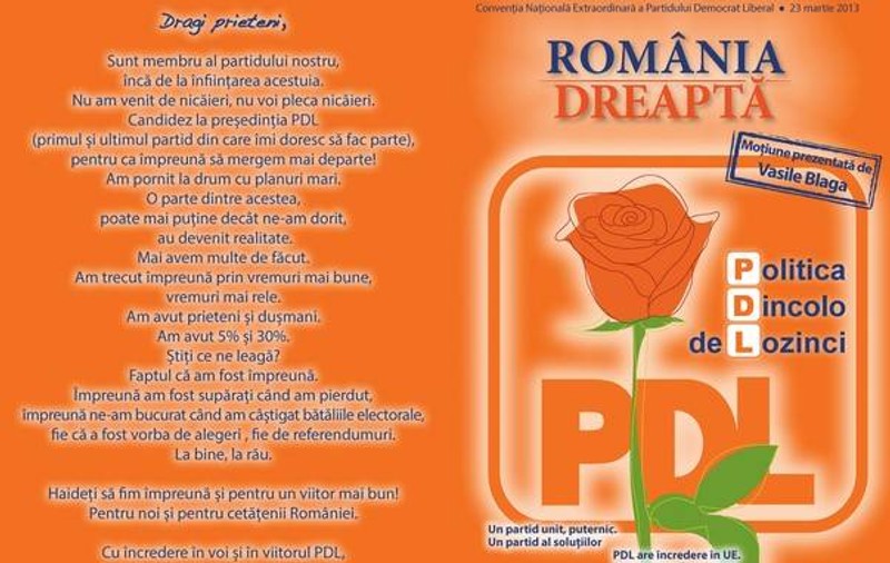 PDL-iștii își aleg azi un nou lider! Vezi care sunt candidații!