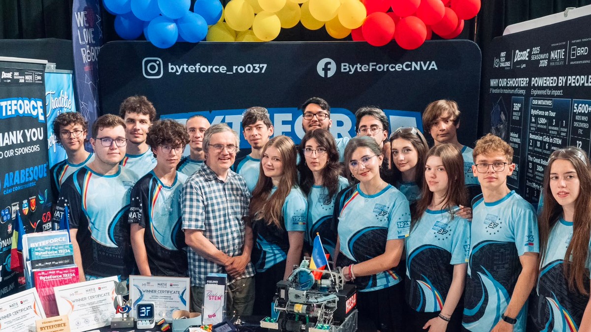echipa de robotica byte force galati