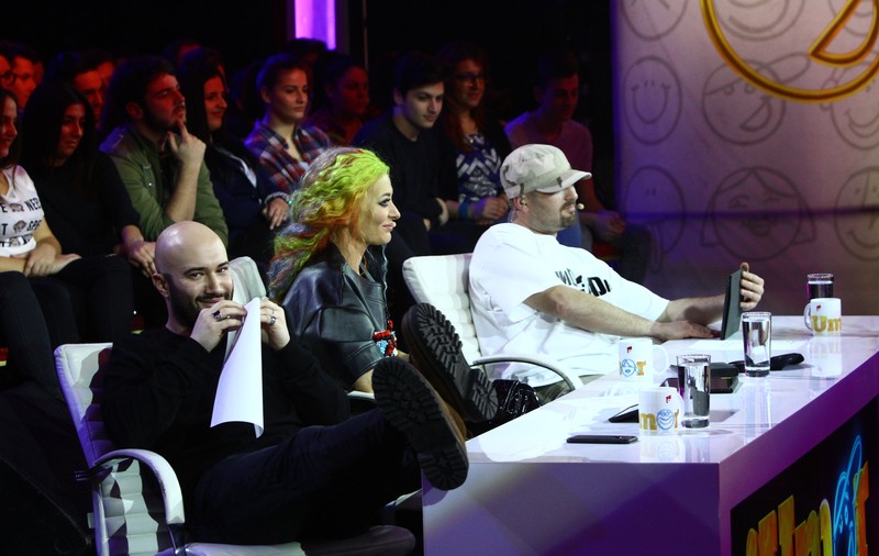 O nouă concurentă își declară admirația față de Mihai Bendeac, pe scena „iUmor” / FOTO