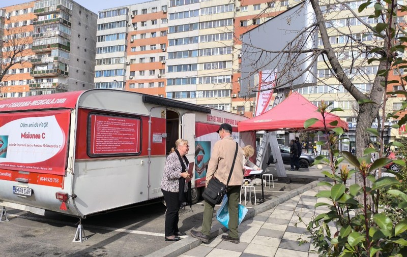 Testare gratuită pentru hepatita C în sectorul 5 din București. Unde este amplasată caravana și în ce zile