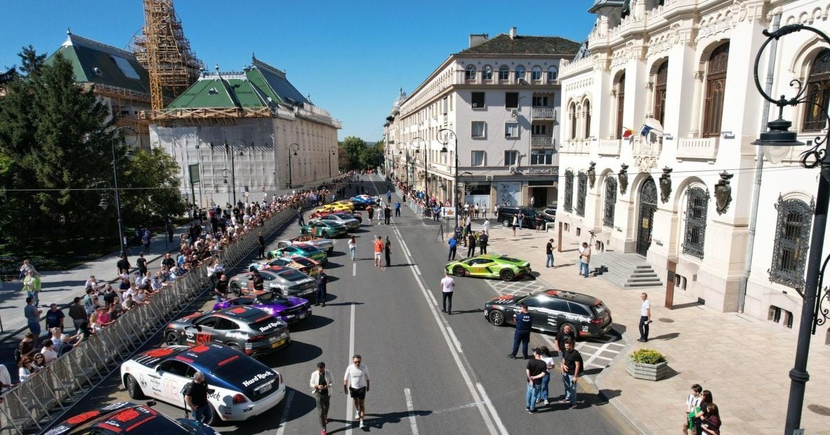 Imagine din centrul municipiului Craiova, septembrie 2025