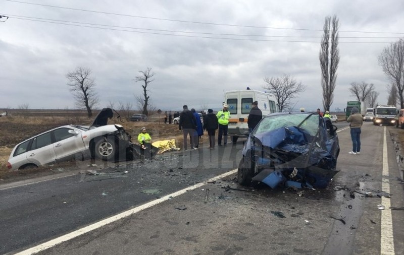 Un mort și trei răniți în urma unui accident, la ieșirea din Buzău