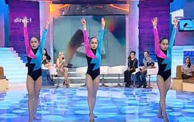 Singurele triplete gimnaste din lume sunt românce 