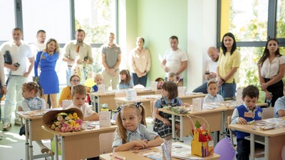 elevi prima zi de scoala