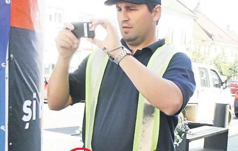Cu ajutorul tehnologiei, poliţiştii clujeni dau amenzi la foc automat