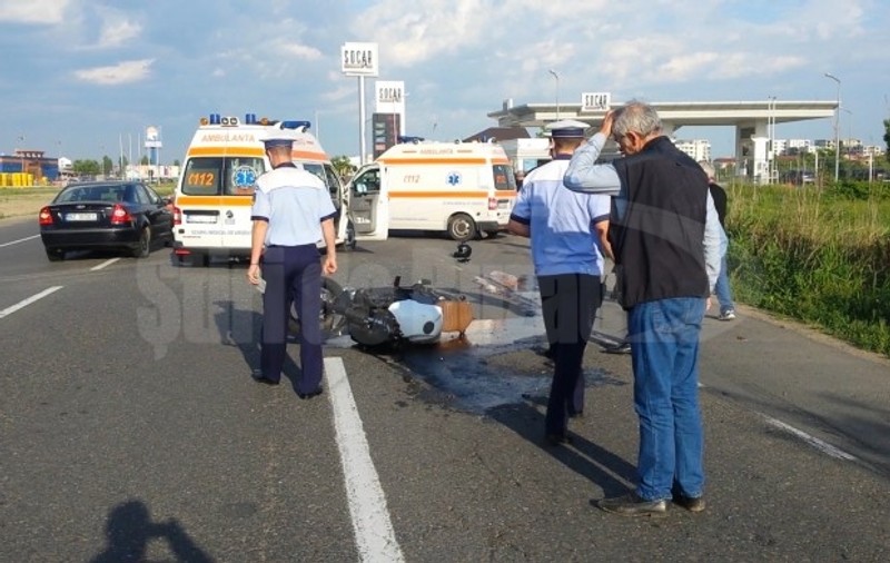 UPDATE: Cine este motociclistul mort pe centura Buzăului. Tânărul spulberat de o mașină era tatăl a doi copii. IMAGINI ȘOCANTE