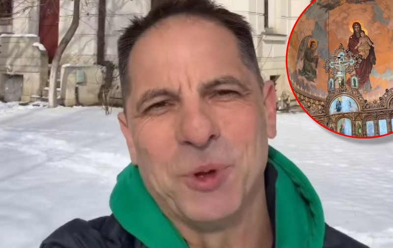Dan Negru a arătat detaliul ascuns în Biserica Elefterie din București. Secretul din bolta altarului