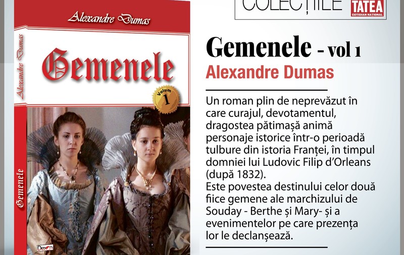 ”Gemenele”, de Alexandre Dumas | RECOMANDARE DE CARTE