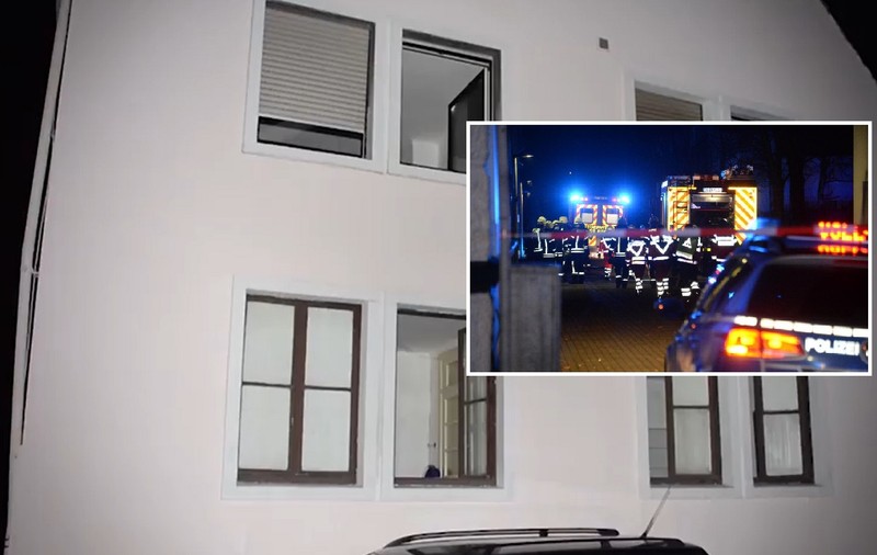 Un mort și nouă răniți, între care un bebeluș și un copil mic, într-un bloc plini cu români care lucrează la un abator, în Germania