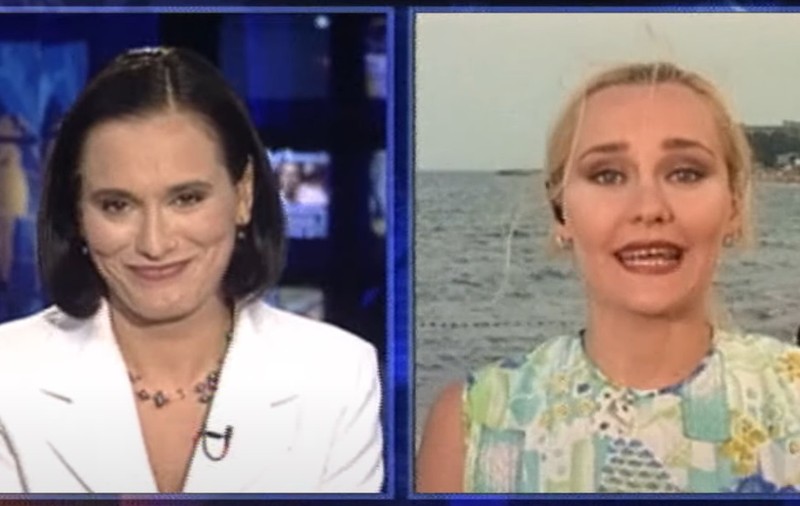 Imagini de arhivă cu Elena Lasconi. Cum arăta înaintea anilor 2000, când era corespondent PRO TV