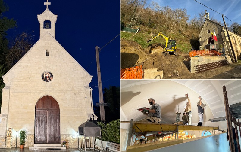 Cum au reușit sute de români din Franţa să cumpere și să renoveze o biserică catolică în comuna lui Van Gogh 