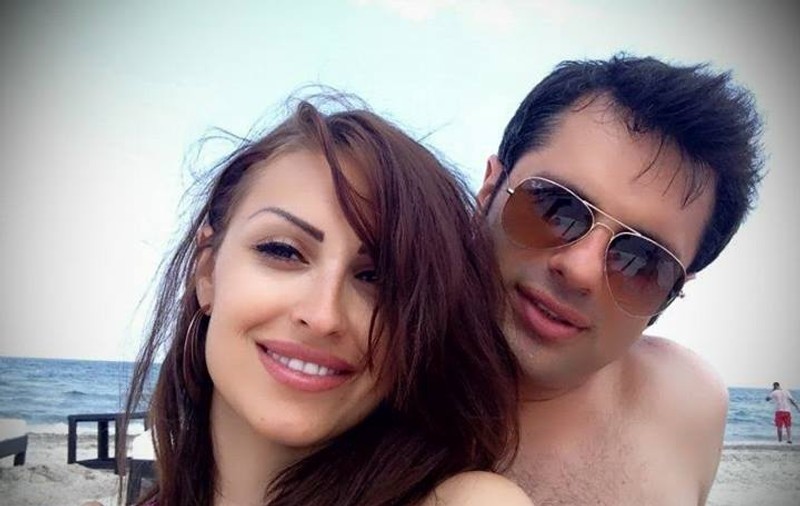 Roxana (ex Trident) şi Andrei Badiu, fericiţi la malul mării