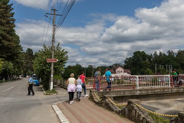 Drumul spre Salina Slănic