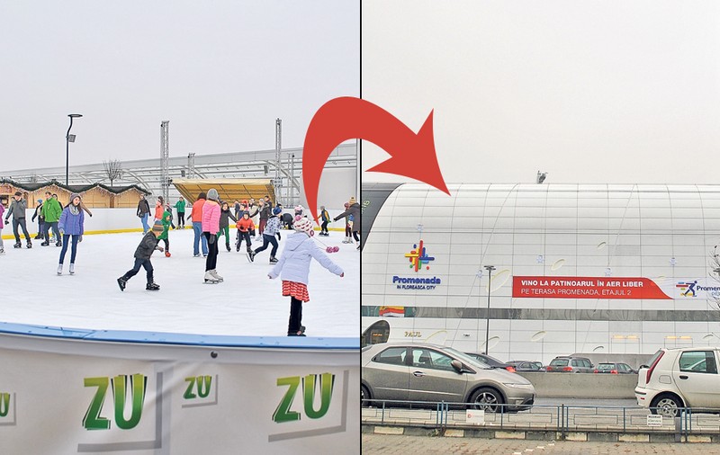 Hai la patinoare, să dăm jos colăceii! Locurile de distracţie la înălţime, luate cu asalt după Sărbători