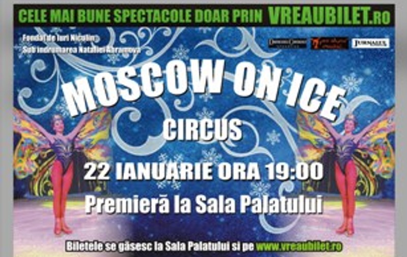 Circ pe gheaţă la Sala Palatului