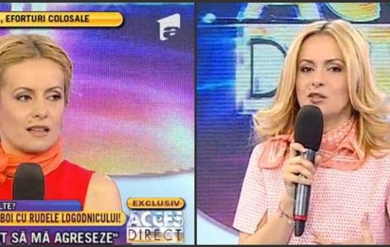 Simona Gherghe, cu o eşarfă SUSPECTĂ în jurul gâtului. Ce a păţit vedeta? | FOTO