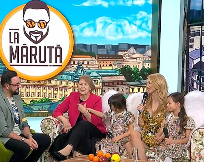 Cum a apărut mama Andreei Bălan în emisiunea lui Măruță de la PRO TV: „Sunteți neschimbată, arătați foarte bine”
