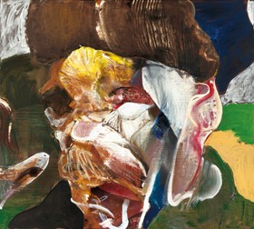 Lucrarea lui Adrian Ghenie, vândută la licitația din Hong Kong.