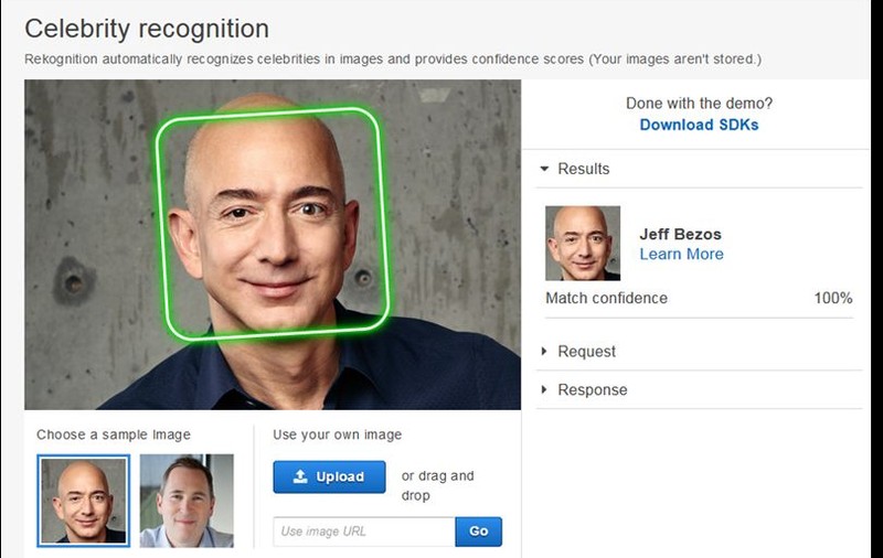 Facebook, Google și Microsoft, apel către Amazon să nu-și vândă programul de recunoaștere facială poliției