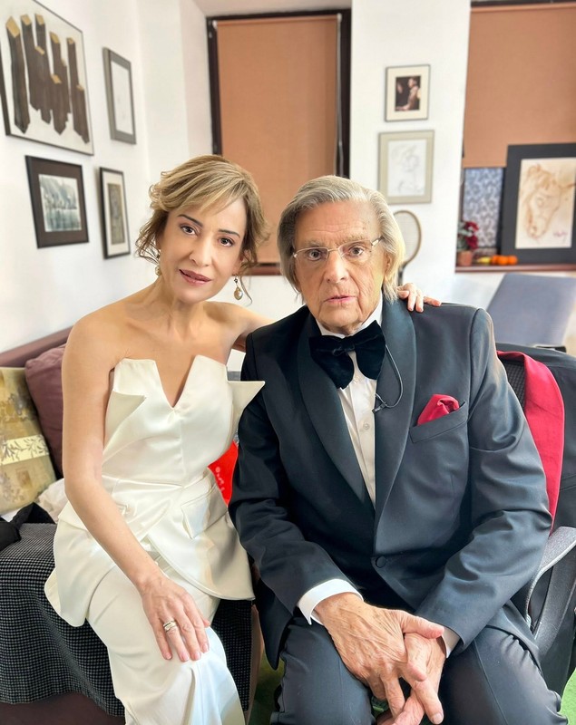 Imagini cu Florin Piersic la 90 de ani. Ce spune Dan Negru despre marele actor în zi aniversară: „Generației lui îi plătim noi pensia”