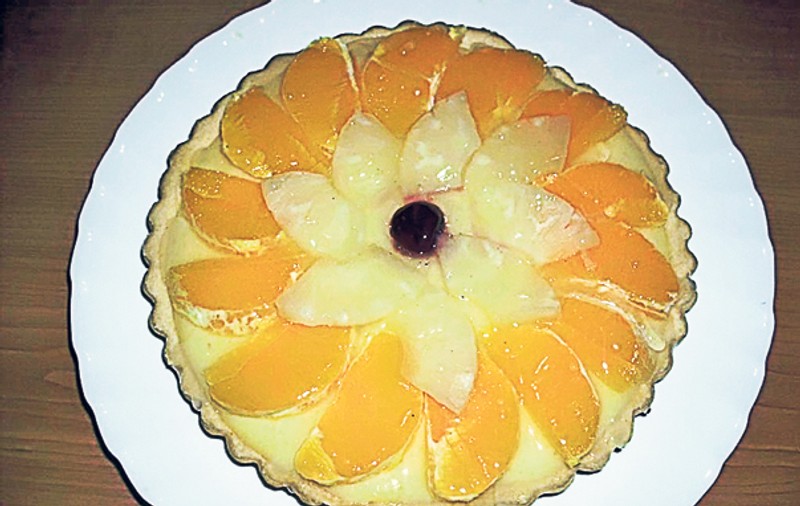 O reţetă pe zi | Tartă cu portocale şi ananas