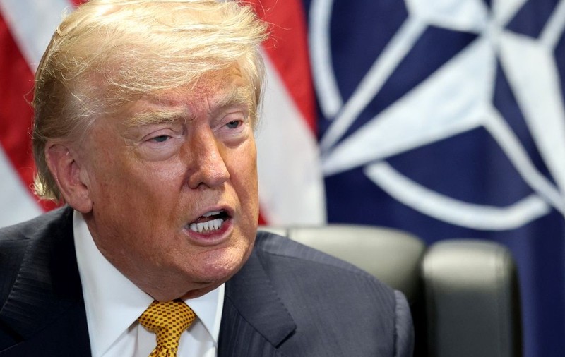Donald Trump a acuzat faptul că participarea SUA în NATO a fost tratată istoric ca „o stradă cu sens unic”. Foto: Getty Images
