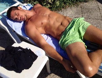 Cristiano Ronaldo intră la apă