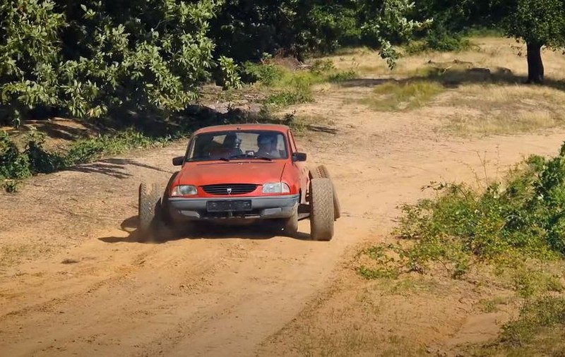 Cum a transformat un tânăr din Satu Mare o Dacia 1310 pentru off-road