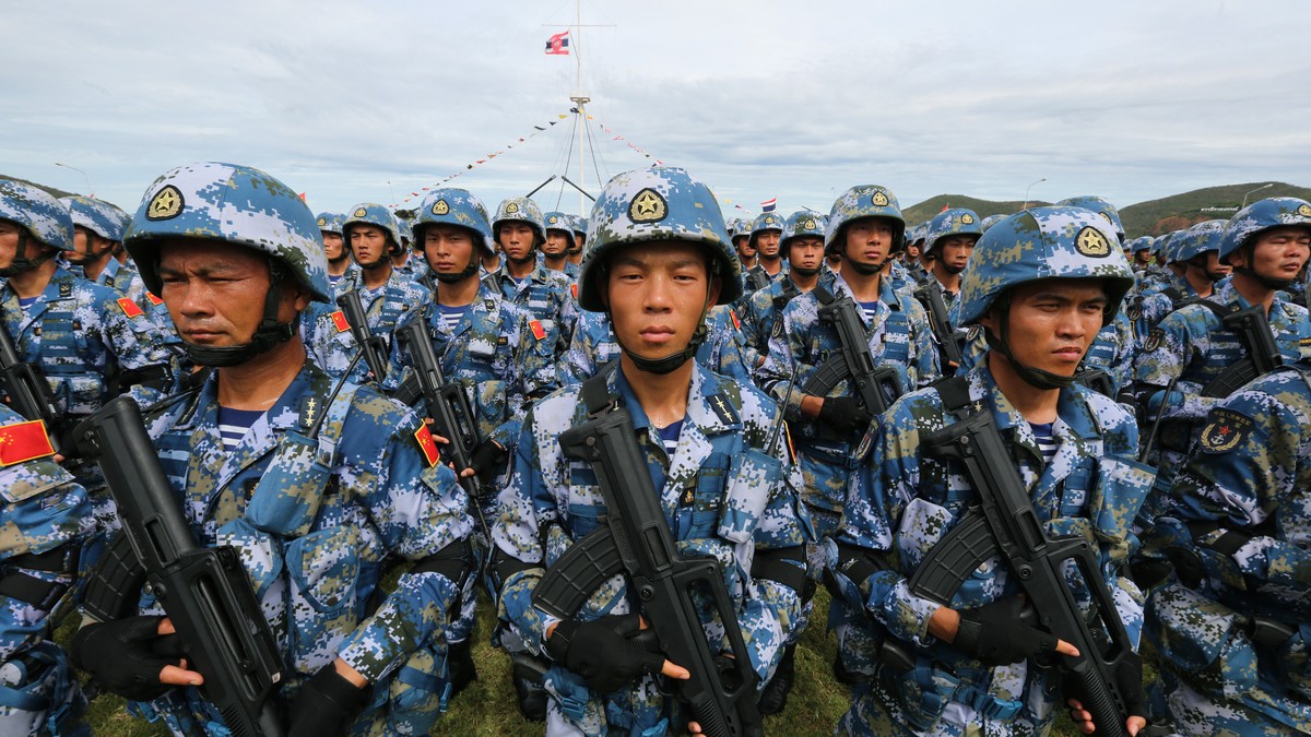 China își întărește, militar, granița cu Coreea de Nord