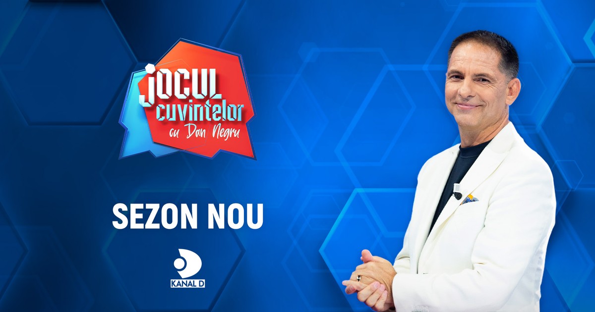 Dan Negru prezintă Jocul cuvintelor la Kanal D