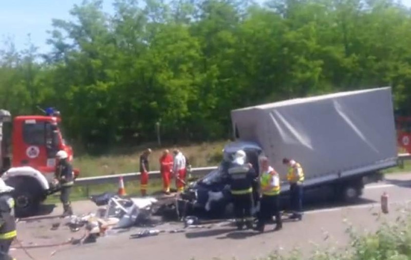 UPDATE/Un șofer român a murit pe Autostrada M5 din Ungaria. MAE a confirmat accidentul