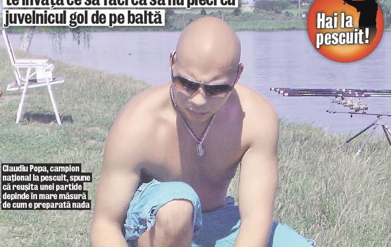 Şi pe caniculă poţi prinde peşte