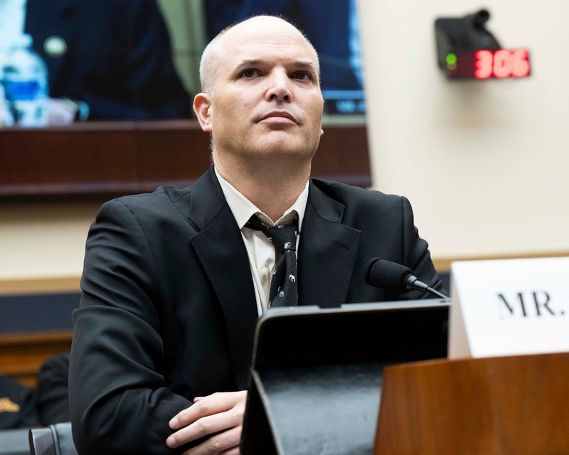 February 12, 2025, Washington, District Of Columbia, USA: MATT TAIBBI, Twitter Files journalist; author; Founder, Racket News, speaking at a hearing of the House Judiciary Committee at the U.S. Capitol.,Image: 962983922, License: Rights-managed, Restrictions: , Model Release: no