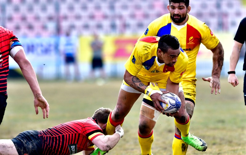 Partida de rugby România - Belgia a fost suspendată, după ce autoritățile de la Bruxelles le-au interzis sportivilor să părăsească țara