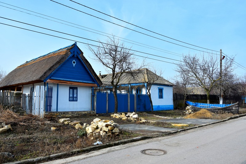 Case din satul Jurilovca