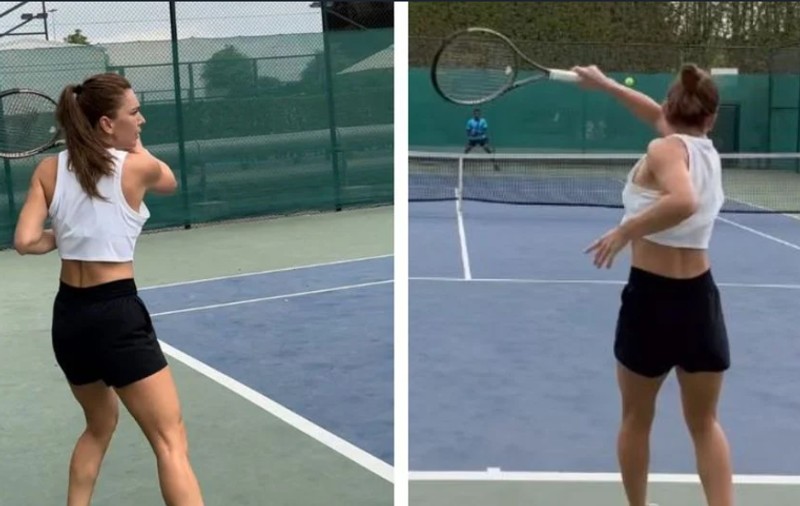 Simona Halep, la antrenament. Unde se pregătește jucătoarea română suspendată 4 ani pentru dopaj
