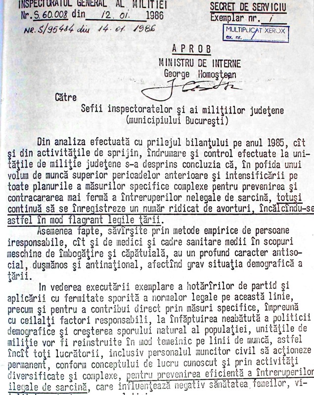Ceaușescu, natalitatea și planul celor 30 de milioane de locuitori. Cum erau urmărite în comunism româncele care voiau să facă avort