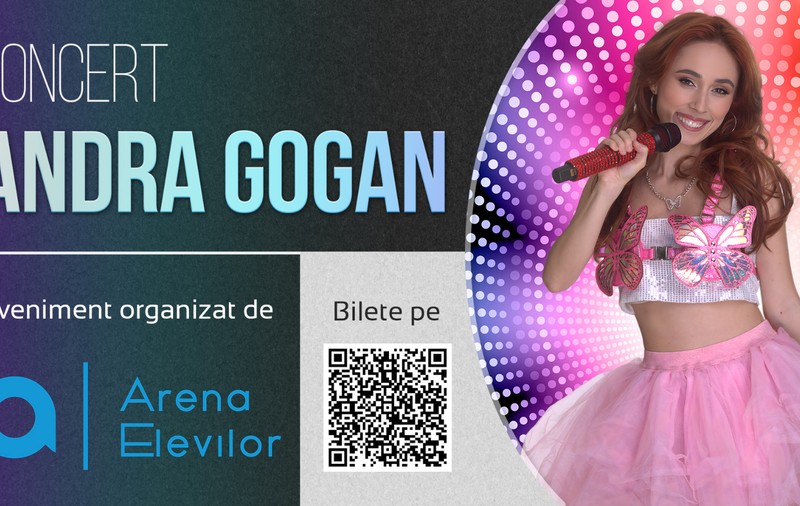 Andra Gogan pregătește un super show la Circul Metropolitan București pe 31 mai 2025: Peste 30 de invitați, cadouri pentru toți și o tombolă cu peste 40 de premii!