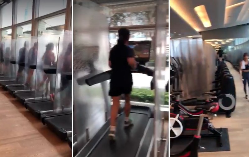 VIDEO | Soluția găsită de o sală de gimnastică pentru a respecta regulile de distanțare socială