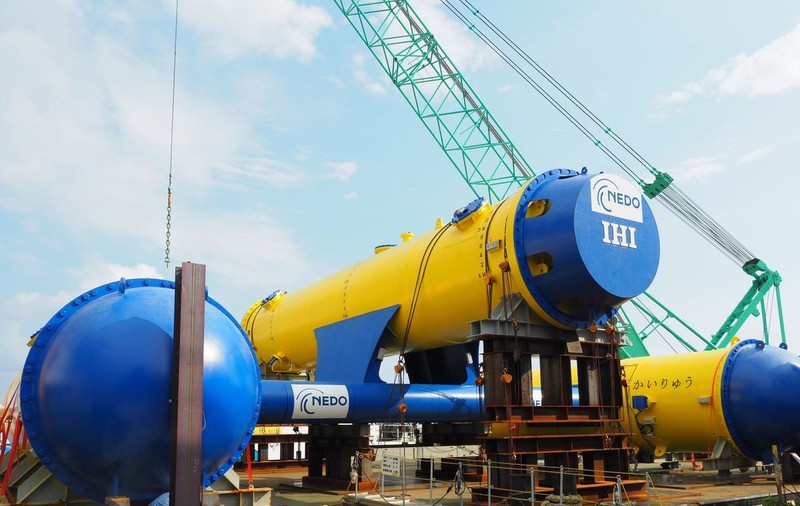 Japonezii au testat o turbină subacvatică ce produce energie din curenți oceanici
