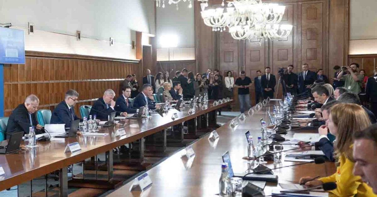 Sedința de Guvern la Palatul Victoria