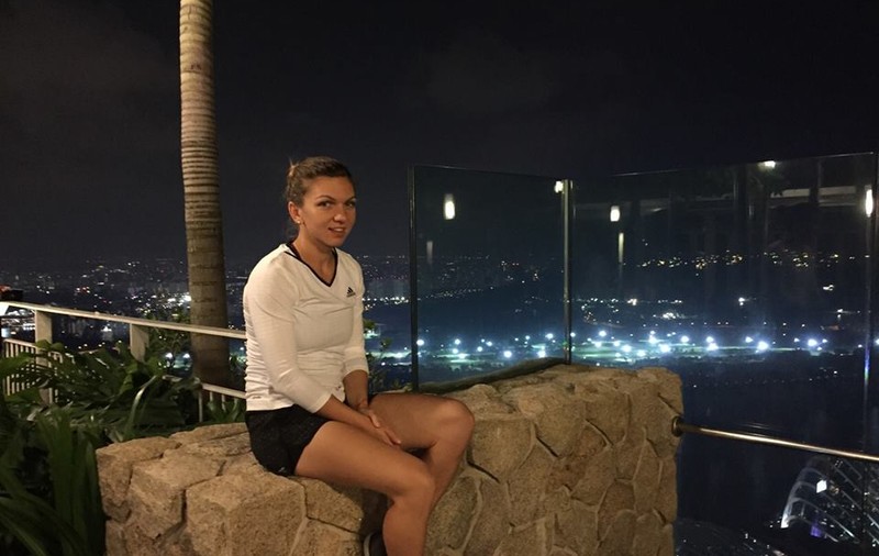 VIDEO / Gestul SUPERB al Simonei Halep în Singapore