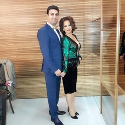 Constantin Măgureanu, alături de soția sa, Veronica Măgureanu