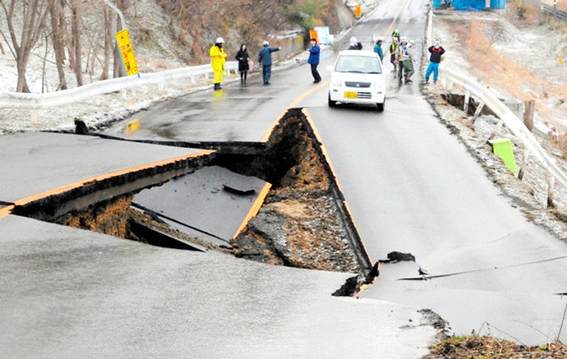 Foto impresionant | Japonia, la o săptămână după cutremur