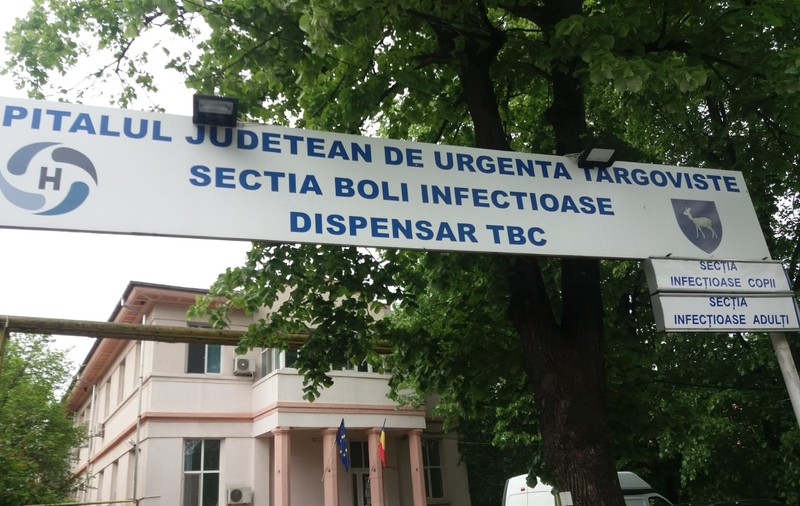 Trei cadre medicale de la Secția de Boli Infecțioase a Spitalului Județean Târgoviște, confirmate cu coronavirus